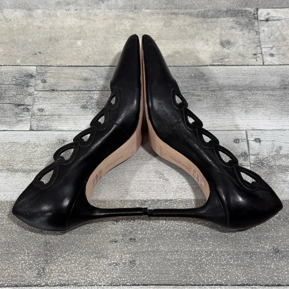 Cinq à Sept Margot Pointed Toe Pump Heels In Black - Size - 8 .US / 38 .EU - Picture 7 of 11